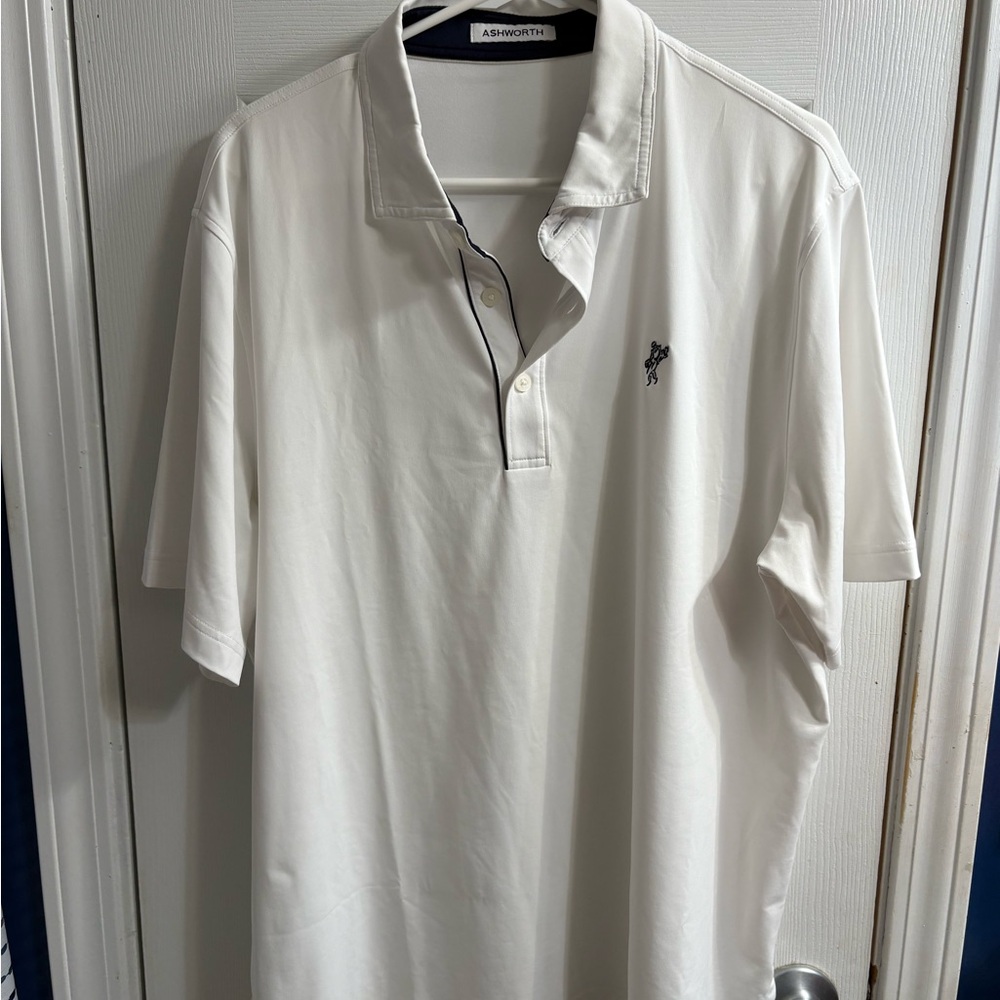 Ashworth Classic White Polo Shirt for Men